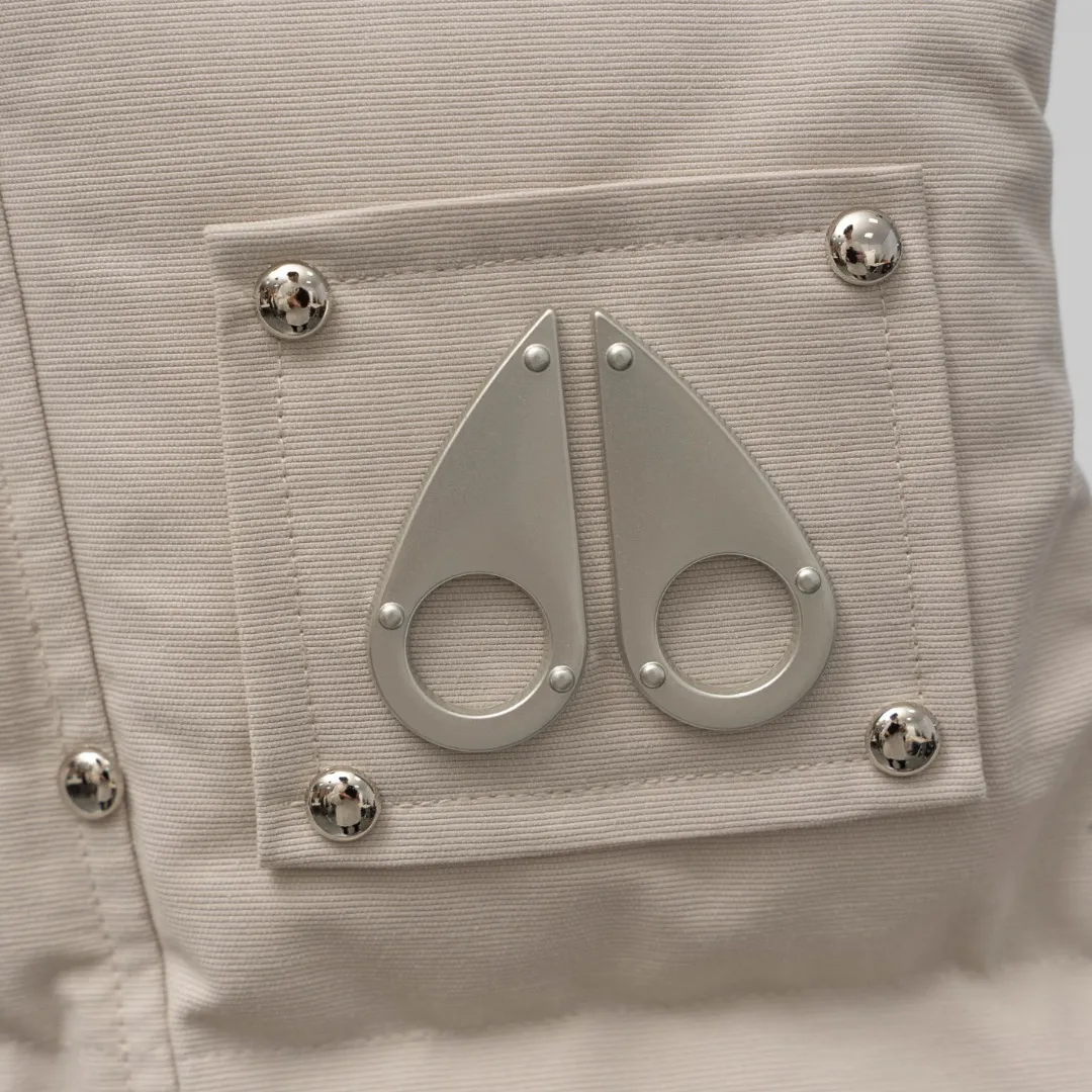 MOOSE KNUCKLES ：Cream White Size：S-XXL
